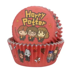 Outlet PME 12 Caissettes Cupcakes + 12 Cake Toppers Harry Potter