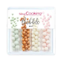 Hot SCRAPCOOKING 4 Décors en Sucre Bubble Mix 62 g