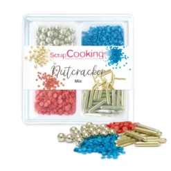 SCRAPCOOKING 4 Décors en Sucre Nutcracker Mix 45 g