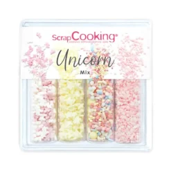 Outlet SCRAPCOOKING 4 Décors en Sucre Unicorn Mix 60 g