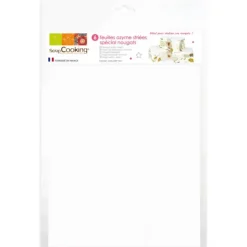 Online SCRAPCOOKING 6 Feuilles Azyme Striées 21 x 29,7 cm