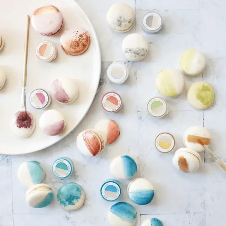 Hot SCRAPCOOKING 9 Mini Colorants Irisés 9 x 1,5 g