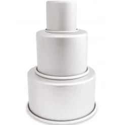 Outlet SCRAPCOOKING 3 Moules Pièce Montée Aluminium