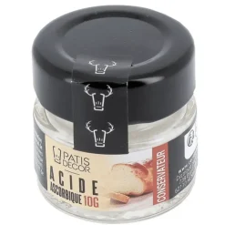 New PATISDECOR Acide Ascorbique 10 g Patisdécor