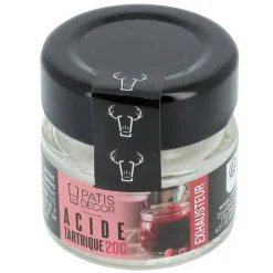 Online PATISDECOR Acide Tartrique E334 20g