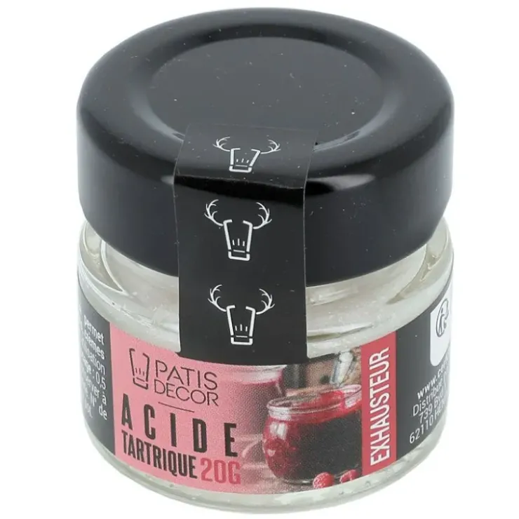 Online PATISDECOR Acide Tartrique E334 20g