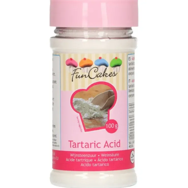 Clearance FUNCAKES Acide Tartrique 100g