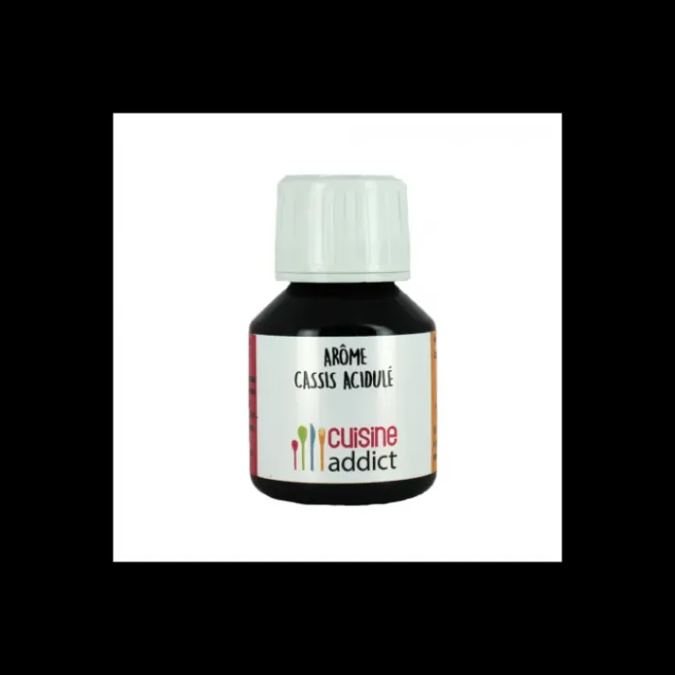 CUISINEADDICT Arôme Alimentaire Cassis Acidulé 500 ml 