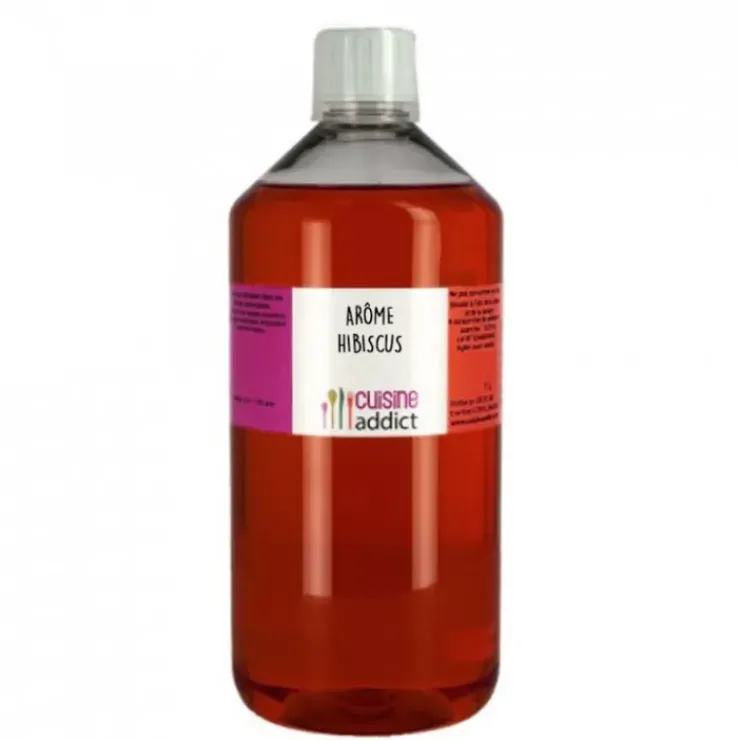 CUISINEADDICT Arôme Alimentaire Hibiscus 1 L