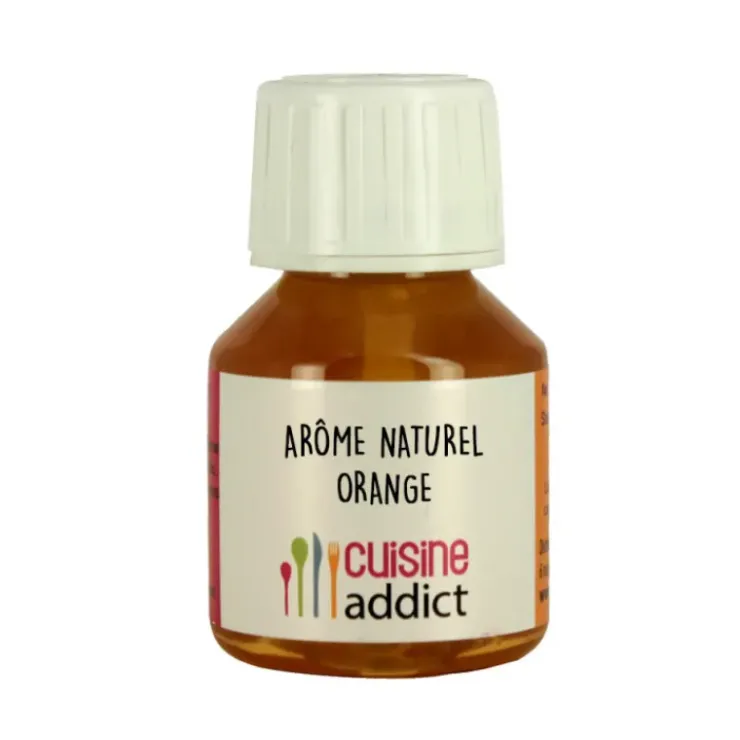 Sale CUISINEADDICT Arôme Alimentaire Naturel Orange 58 ml 