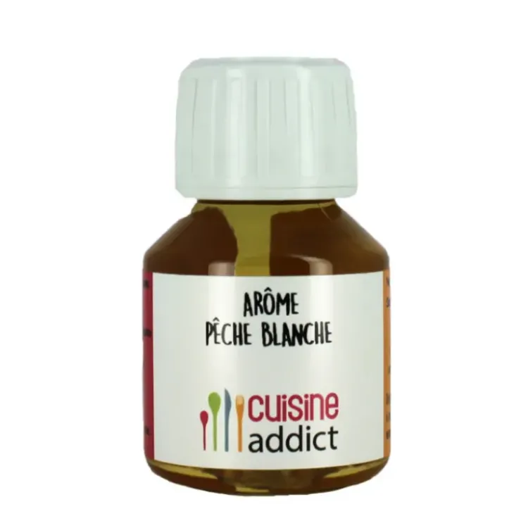 Best CUISINEADDICT Arôme Alimentaire Naturel Pêche Blanche 58ml