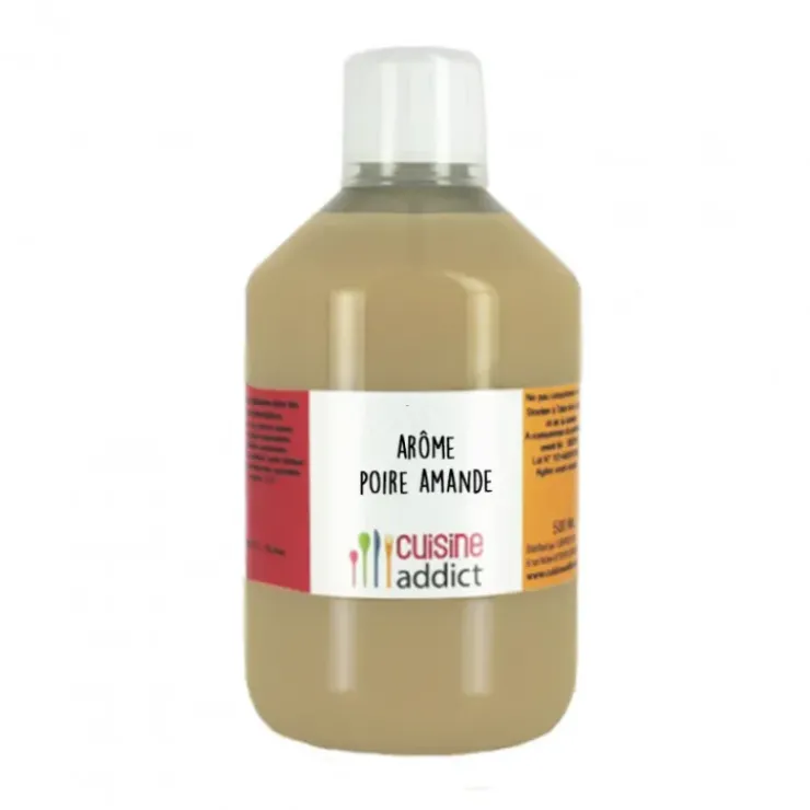 Best CUISINEADDICT Arôme Alimentaire Poire Amande 500ml