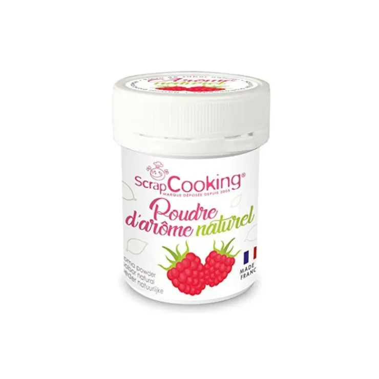 Outlet SCRAPCOOKING Arôme Naturel en Poudre Framboise 15 g