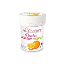 Hot SCRAPCOOKING Arôme Naturel en Poudre Orange 15 g