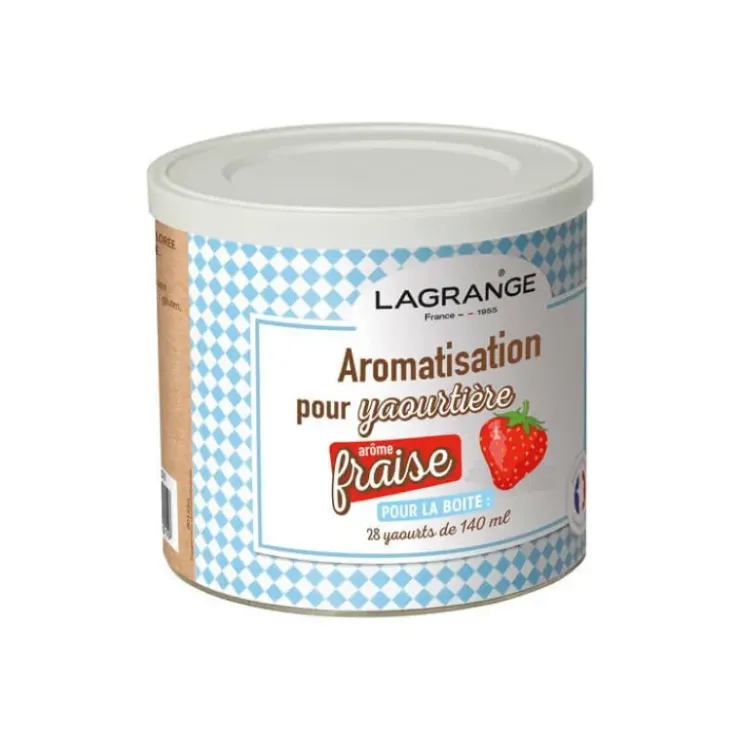 Sale LAGRANGE Arôme pour Yaourt Fraise 500 g