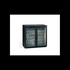 Outlet GAMKO Arrière Bar Réfrigéré 2 Portes Vitrées 225 Bouteilles