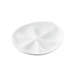 Hot REVOL Assiette à Huîtres Blanche 26 x 24 cm Impulse