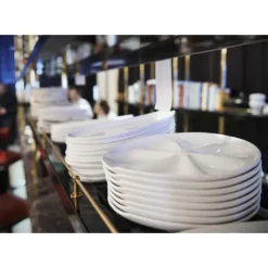 Hot REVOL Assiette à Huîtres Blanche 26 x 24 cm Impulse