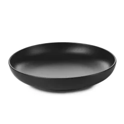 Discount REVOL Assiette Creuse Porcelaine Noire 23 cm Adélie