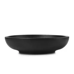 Best REVOL Assiette Creuse Porcelaine Noire 17 cm Adélie