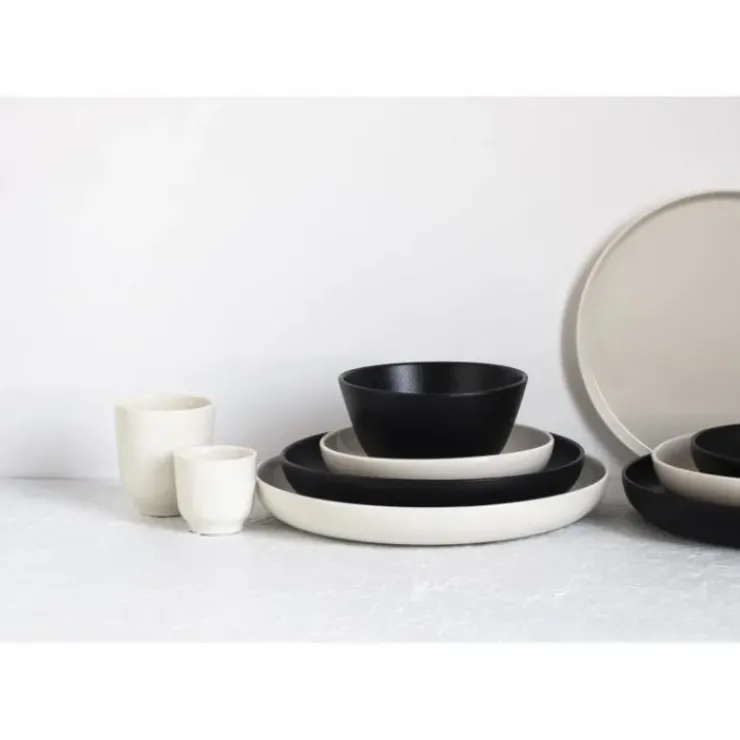 Discount REVOL Assiette Creuse Porcelaine Noire 27 cm Adélie