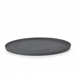 New REVOL Assiette Ovale Ardoise 35 cm Basalt