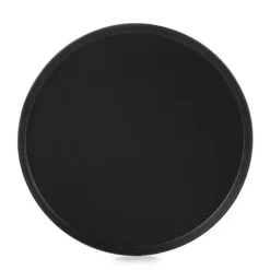 Online REVOL Assiette Plate Porcelaine Noire 24 cm Adélie