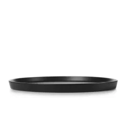 Online REVOL Assiette Plate Porcelaine Noire 24 cm Adélie