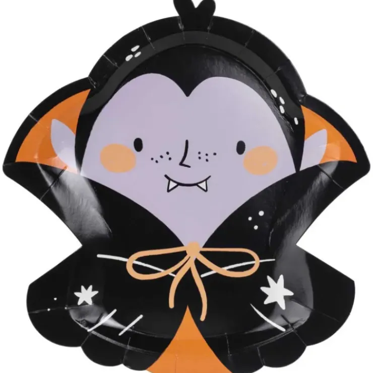 Clearance FUNCAKES Assiettes en Carton Dracula Partydeco (x6)