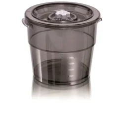 New MAGIC VAC Bac Alimentaire Rond Polycarbonate 4 L