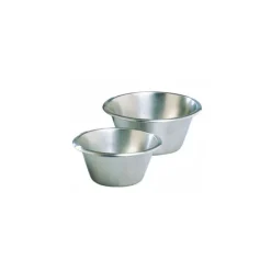 Outlet MATFER Bassine Pâtissière Ø 26 cm fond plat inox