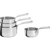 Sale DE BUYER Batterie Cuisine Induction Casserole Inox Ø 14-16-18-20 cm Milady