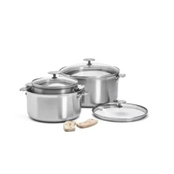 Clearance DE BUYER Batterie de Cuisine 7 pièces Alchimy Loqy