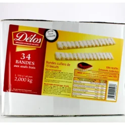 Discount CUISINEADDICT Biscuits cuillers natures en bande x 34