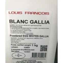 New LOUIS FRANCOIS Blanc d'Oeuf Déshydraté Gallia 1 kg Louis François