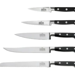 Online RICHARDSON Bloc à Couteaux + 5 Couteaux V Sabatier
