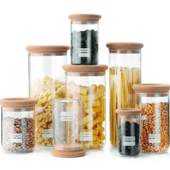 Discount BODUM Bocal en Verre 2,5 L Bouchon en liège Yohki