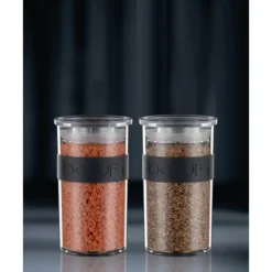 Outlet BODUM Bocal Plastique 250 ml avec Couvercle (x4) PRESSO