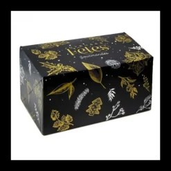 Hot CUISINEADDICT Boîte à Bûche 45 x 11cm Noël Féerique (x25)