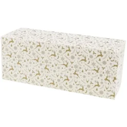 Outlet CUISINEADDICT Boîte à Bûche Isotherme 25x11cm Étoiles (x25)