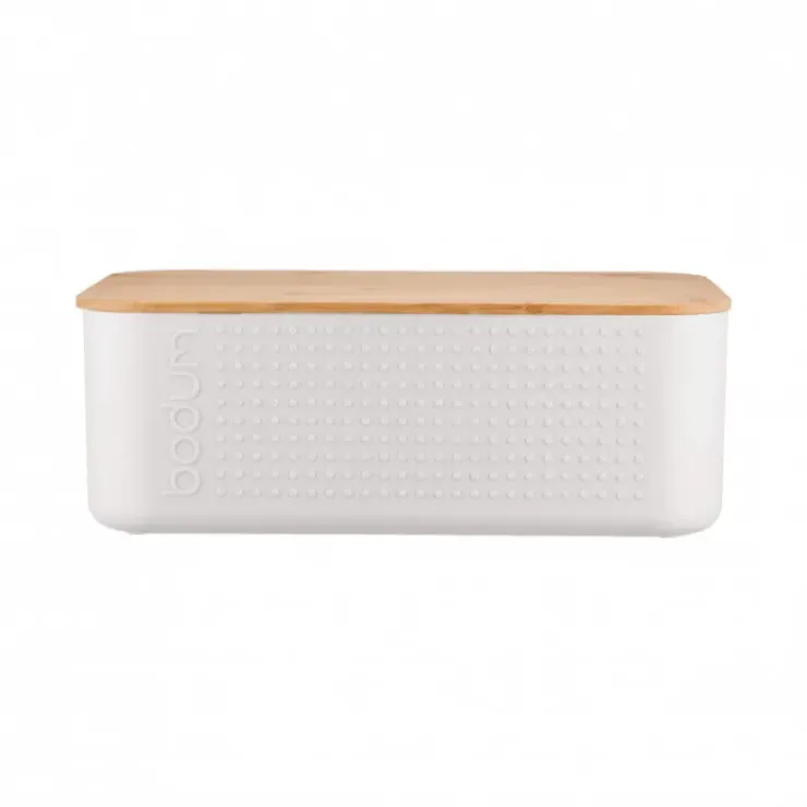 BODUM Boîte à Pain 29 x 19 cm x H 11 cm Crème BISTRO