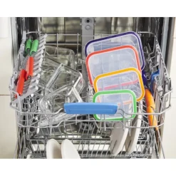 MASTRAD Boîte de Conservation Connectée avec Compartiments 1,45 L Bleu Stor'eat