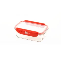 Clearance MASTRAD Boîte de Conservation Connectée 1,04 L Rouge Stor'eat