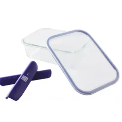 Sale MASTRAD Boîte de Conservation Connectée 1,52 L Bleu Stor'eat