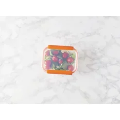 Online MASTRAD Boîte de Conservation Connectée 640 ml Orange Stor'eat