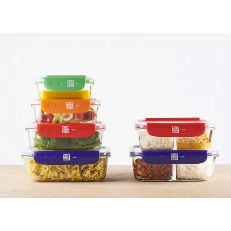 Best MASTRAD Boîte de Conservation Connectée 370 ml Vert Stor'eat