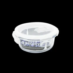 Online PEBBLY Boîte de Conservation en Verre Rond 400 ml