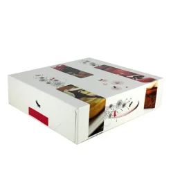 Hot CUISINEADDICT Boîte pâtissière - 40 x H 8 cm - (x25)