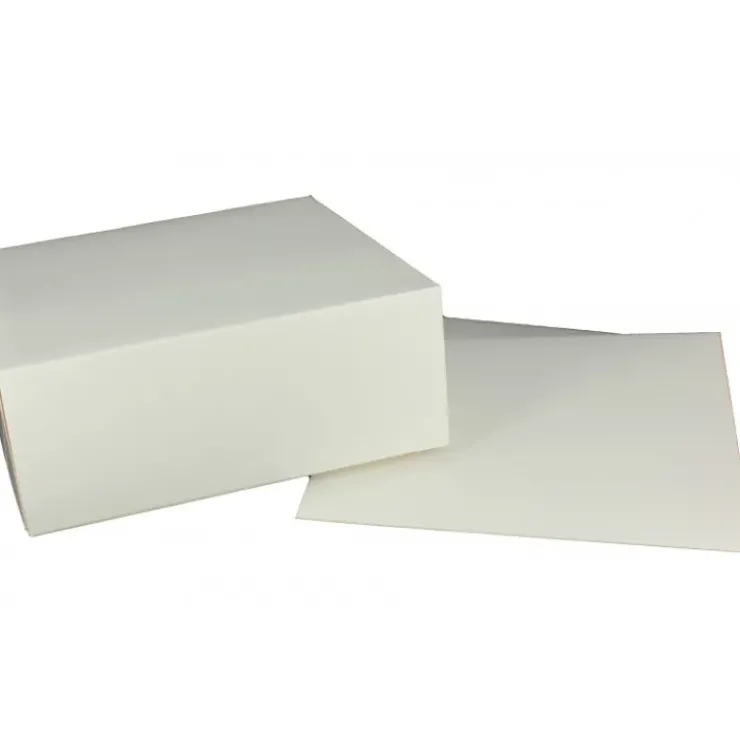CUISINEADDICT Boîte pâtissière blanche - 20 x H 8 cm - (x50)