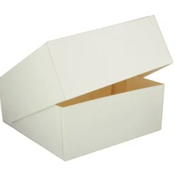 Outlet CUISINEADDICT Boîte pâtissière blanche - 23 x H 5 cm - (x50)